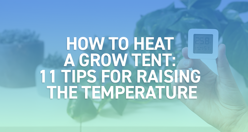 How to Heat a Grow Tent: 11 Tips for Raising the Temperature