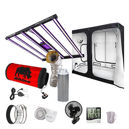 Lumatek Zeus 600W Pro LED Complete Grow Kit - 1.2m x 2.4m Professional / Soil / None - London Grow