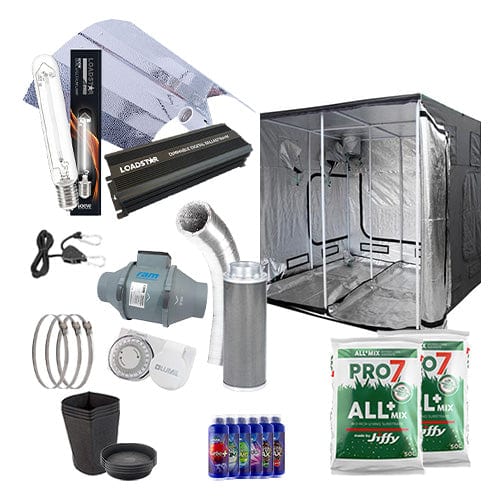 Loadstar 600W HPS Complete Grow Kit - 2.4m x 2.4m Hobby / Soil / None - London Grow