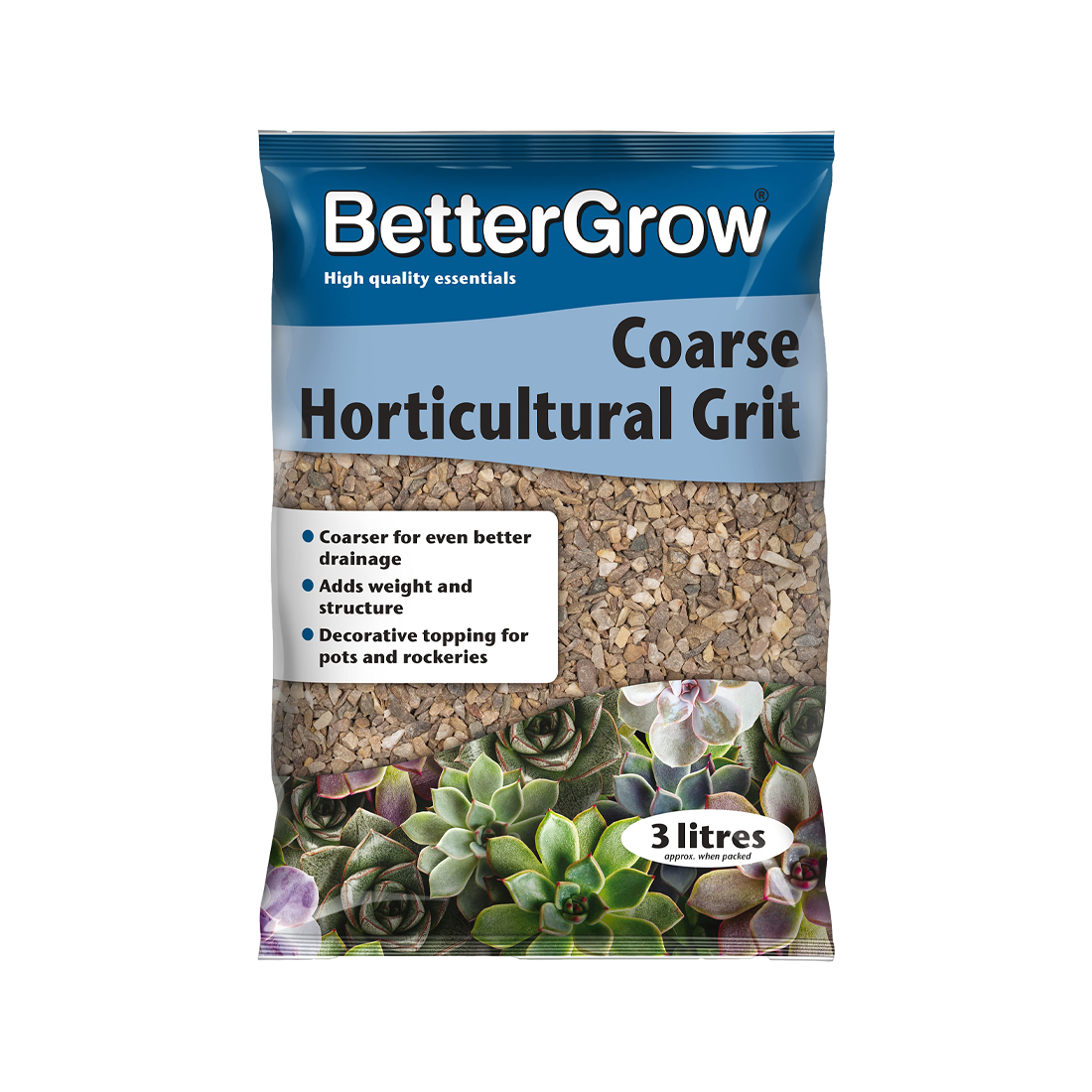 BetterGrow Coarse Horticultural Grit - 3L