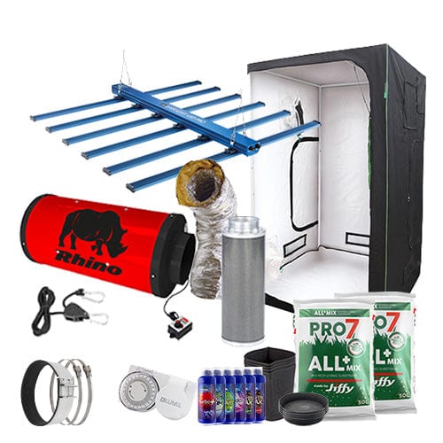 Maxibright Daylight 660W Pro Complete Grow Kit - 1.2m2 Professional / Soil / None - London Grow