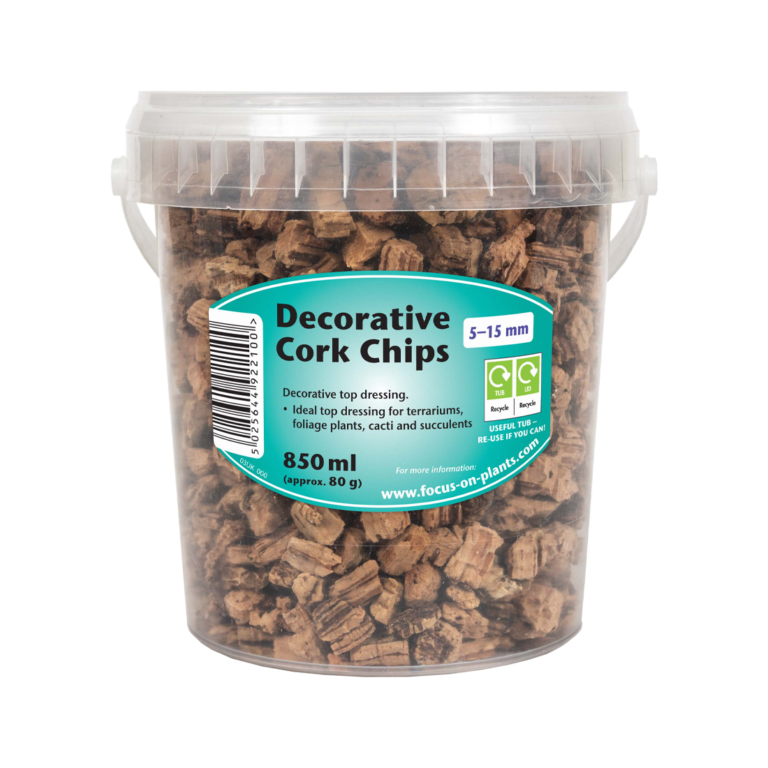 Decorative Cork Chips - 850ml
