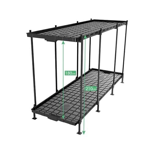 Idrolab - Idrorack with Trays 1.2x2.4m / 2 Levels - London Grow